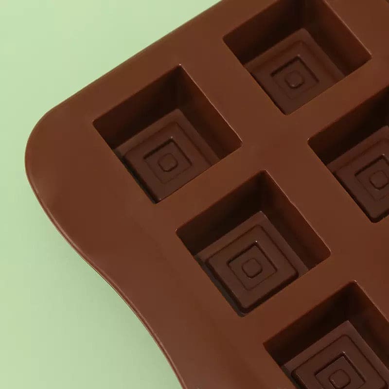 Chocolate Ice Cube Tray, Square Chocolate Molds, Kitchen Ice Cube Maker Chocolate Ice Cube Tray, Square Chocolate Molds, Kitchen Ice Cube Maker